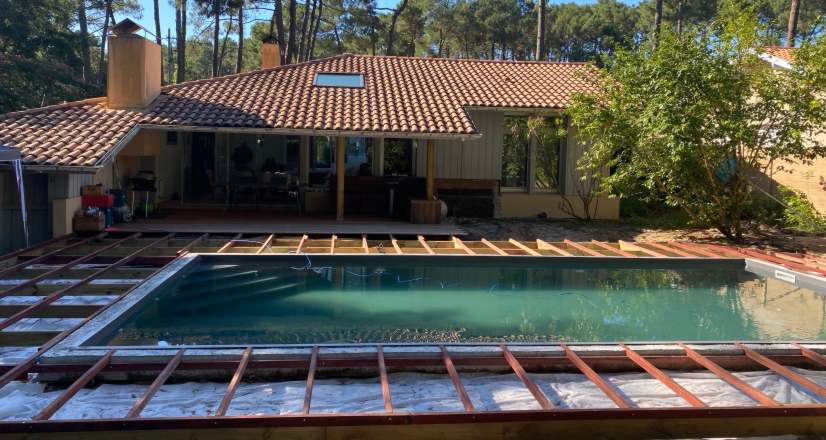 Piscine et terrasse Hossegor par Aquatitude