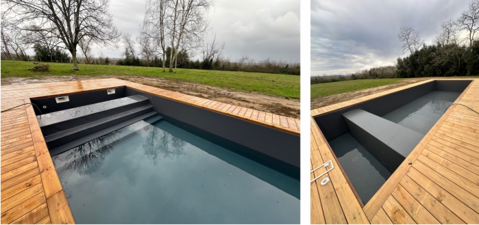 Couloir de nage a Port de Lanne par Aquattitude
